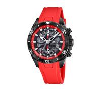 Lotus L18945/5 Men's Vortex Red Rubber Chronograph Watch