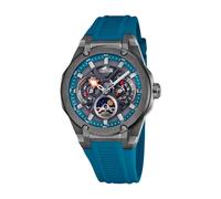 Lotus L18946/2 Men's Vortex Blue Rubber Multifunction Watch
