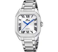 Lotus L18967/1 Women's White Square Dial Wristwatch