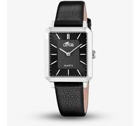 Lotus Ladies Black Square Leather Strap Watch L18987/4