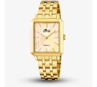Lotus Ladies Gold Mother Of Pearl Square Watch L18982/2