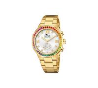 Lotus Ladies Gold PVD-Plated Steel Hybrid Smartwatch with Bracelet 18925/5