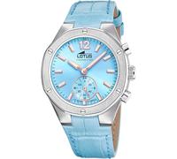 Lotus Ladies Steel Hybrid Smartwatch with Leather Strap 18972/3