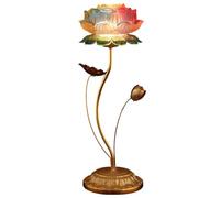 Lotus Lamp,Led Energy-Saving Lotus Lamp,Led Light Bulb, Low Power Consumption, Long Usage Time,Add a Sense of Atmosphere,for Temples Home Table Decorative, LJJY-KK, a, 8 inches