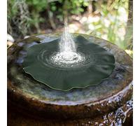 Lotus Leaf Floating Tray, Fountain Pump Tray for Watering Solar Fountain for Garden Pool Crafts Decoration