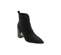 Lotus 'lori' Block-Heel Ankle Boots In Black Black 6