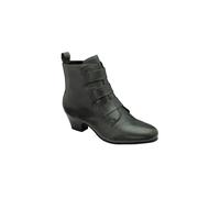 'Lorissa' Leather Zip-Up Ankle Boots Lotus Grey 6