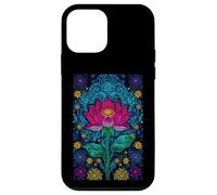 Lotus Mandala Flower Sacred Geometry Botanical Bloom Case for iPhone 12 mini