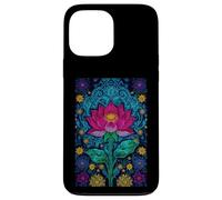 Lotus Mandala Flower Sacred Geometry Botanical Bloom Case for iPhone 13 Pro Max