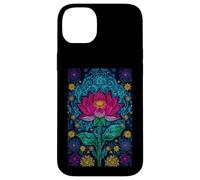 Lotus Mandala Flower Sacred Geometry Botanical Bloom Case for iPhone 14 Plus