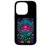 Lotus Mandala Flower Sacred Geometry Botanical Bloom Case for iPhone 14 Pro