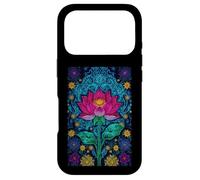 Lotus Mandala Flower Sacred Geometry Botanical Bloom Case for iPhone 17 Pro