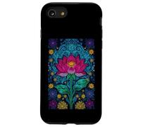 Lotus Mandala Flower Sacred Geometry Botanical Bloom Case for iPhone SE (2020) / 7/8