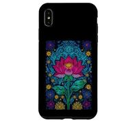 Lotus Mandala Flower Sacred Geometry Botanical Bloom Case for iPhone XS Max