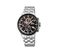 Lotus Mens Analogue Analog Quartz Watch with Stainless Steel Strap 18586/1