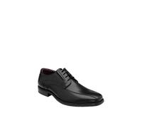Lotus Men's Black 'Maddock' Leather Derby Shoes | Size: 8 Lotus Black 8