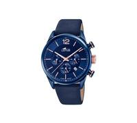 Lotus Mens Chronograph Quartz Watch with Leather Strap 18681/2