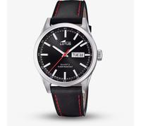 Lotus Mens Classic Black Leather Strap Watch L18671/4