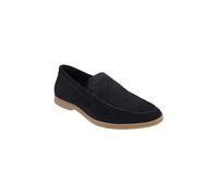Lotus Men's 'Drakon' Suede Loafers in Navy | Size: 9 Lotus Navy 9