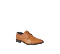 Lotus Men's 'Euston' Leather Derby Shoes in Tan | Size: 7 Lotus Tan 7