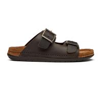 Lotus Mens St Ives Slides Sandals Brown