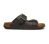 Lotus Mens St Ives Slides Sandals Brown