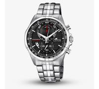 Lotus Mens Stainless Steel Chronograph Black Dial Watch L10132/4