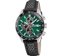 Lotus Mens Stainless Steel Chronograph Watch with Leather Strap 18995/6