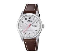 Lotus Mens Analogue Quartz Watch with Leather Strap 18671/1
