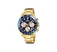 LOTUS Men's Watch 18914, Gold-Blue, Bracelet