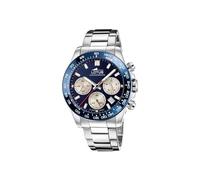 LOTUS Men's Watch, Sport Waterproof, Stopwatch, Steel 18912/4