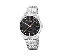 Lotus Minimalist for Him Watch, Black, Average, Bracelet