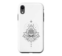 Lotus Moon Sacred Geometry Yoga Meditation Art Case for iPhone XR