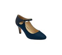Lotus 'muri' Stiletto-Heel Mary-Jane Shoes In Navy Navy 7