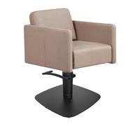 Lotus Murray Caramel Hair Salon Styling Chair Quad Black Base