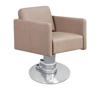 Lotus Murray Caramel Hair Salon Styling Chair Wireless Motorised Base