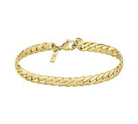 Lotus Necklace Bracelet Men in Black LS2210-2/2 Gold Plated LS2210-2/2 Brand, one Size, Non-Precious Metal, Not a Gemstone