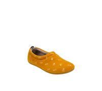 Lotus 'nelly' Flat Textile Slippers In Yellow Yellow
