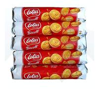 Lotus Original Biscoff Cream Sandwich Biscuits 150g (pack of 5)