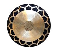 Lotus Pattern Gong, Sound Therapy Gong, Large Decoration, Handmade, Relaxation Meditation, Yoga Sound Therapy, Gong Bath Instrument, Suitable For Interested People And Pr,40 Inches