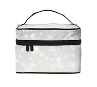 Lotus Petals Travel Makeup Bag - Elegant and Spacious Cosmetic Organizer for On-The-Go