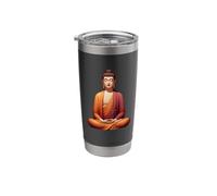 Lotus Pose - Meditating Buddha Stainless Steel Insulated Tumbler