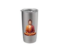 Lotus Pose - Meditating Buddha Stainless Steel Insulated Tumbler