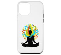 Lotus Pose Yoga Positive Art Namaste Meditation Zen Case for iPhone 12 mini