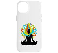 Lotus Pose Yoga Positive Art Namaste Meditation Zen Case for iPhone 14 Plus