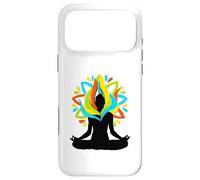 Lotus Pose Yoga Positive Art Namaste Meditation Zen Case for iPhone 17 Pro Max