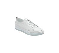 Lotus Women's 'Rimini' Leather Lace-Up Shoes in White | Size: 7 Lotus White 7