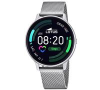 Lotus Smartime 50014/1 - Man - 43 mm - Smartwatch - Quartz with charger - Mineral Glass Silver 20 mm