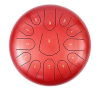 Lotus Steel Tongue Drum 13 Notes 12 Inches Hand Steel Tongue Drums Standard C Key Handpan Drum with Drum Mallets Carry Bag for Adults/Children/Gifts/Music Education/Yoga (Color : I)