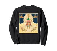 Lotus Sutra Pagoda Stupa Buddha Mandala Buddhism Sweatshirt